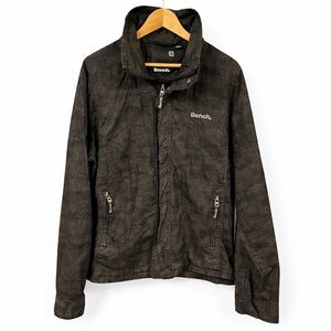 Bench Men's Camouflage Black Windbreaker